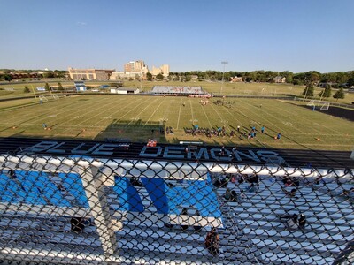 Maine East Blue Demon Football Team Gets Shutout At Home