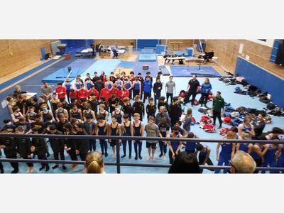 Illinois High School Association, Central Suburban League, North Division Final Mens Gymnastics Meet