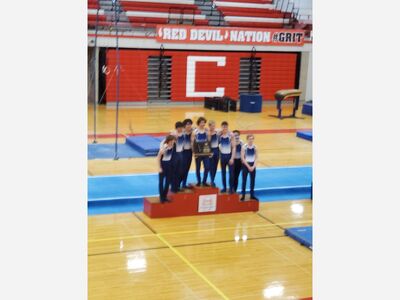 Mount Prospect High Wins The 2022 IHSA Men's Varsity Gymnastics Sectional 