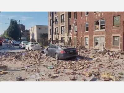 West Side Residential Building Explosion Leaves Several Injured