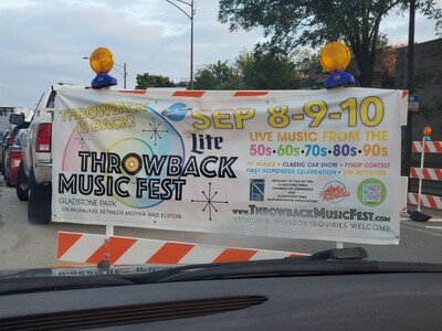 Throwback Music Festival Milwaukee Avenue Chicago Sept. 8-9-10