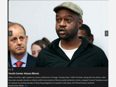 Three Men Allege Youth Center Abuse At Illinois Youth Centers