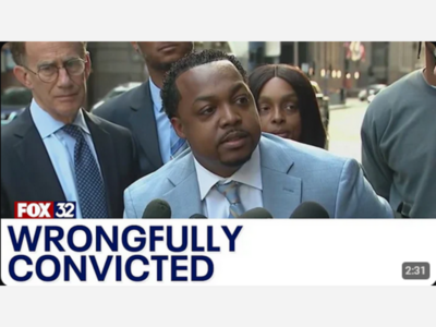 Chicago Man Who Spent Nearly A Decade in Jail Awarded 50M