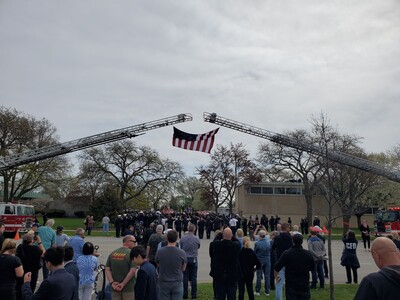 Funeral Mass For Chicago Firefighter Held in Niles Today